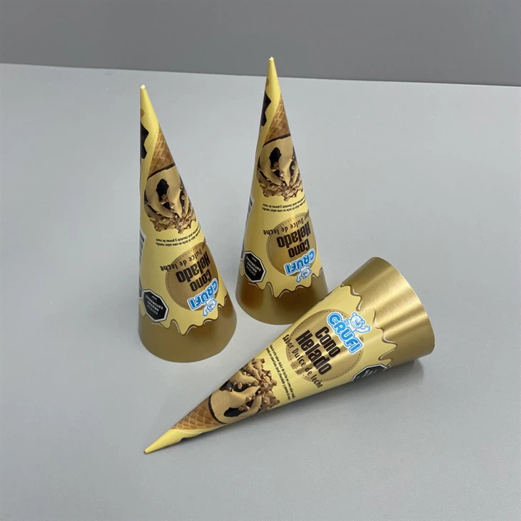 22 degree Custom Ice Cream Cone Paper