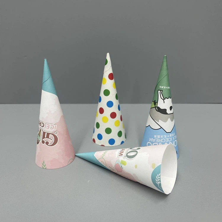 Custom Icecream Paper Cone