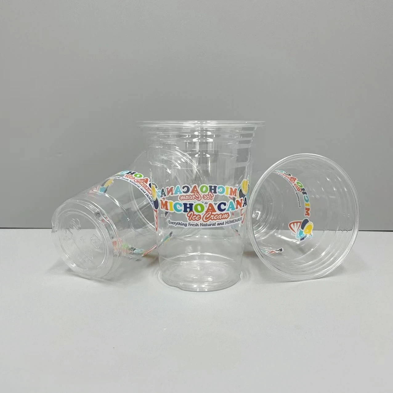 12 oz Milkshake Clear Plastic Cups with Lids 17 12 oz Milkshake Clear Plastic Cups with Lids 17